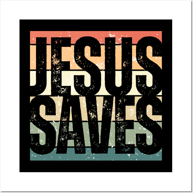 JESUS SAVES (Romans 10:9) Wall Art by Jedidiah Sousa